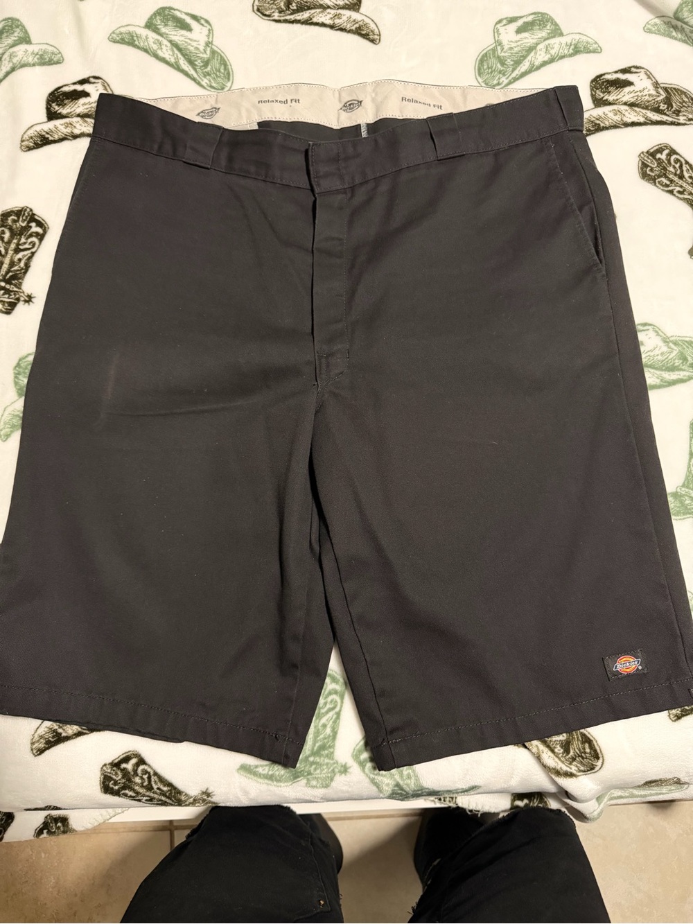 Dickies Black Men's Flat Front Work Shorts